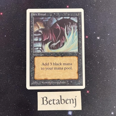 1x MTG Unlimited Dark Ritual from Estate Collection - Image 1 of 2