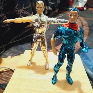 Vintage 1986 Kenner Silverhawks Bluegrass & Quicksilver Action Figuren Lot - Bild 1 von 5
