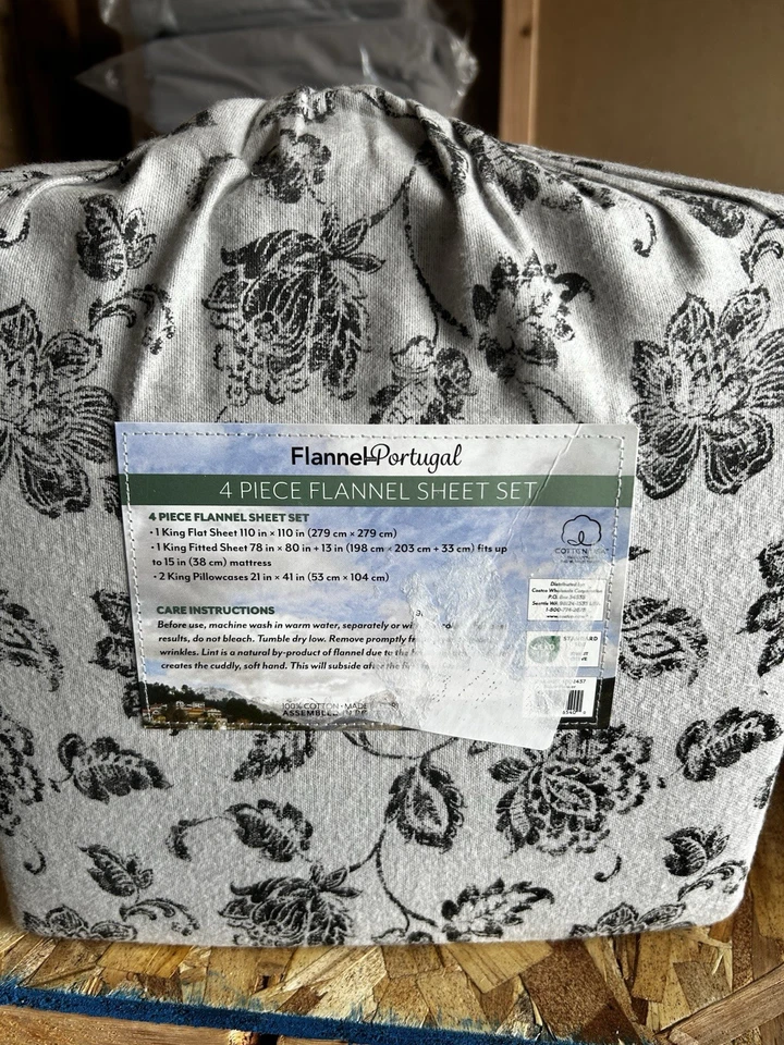 Flannel Portugal4 PIECE FLANNEL SHEET SET - Image 1 of 1