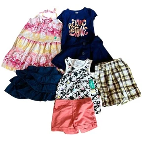 Girls Lot 7 Pieces Summer Assorted Clothes And Brands Size 3T - Picture 1 of 8