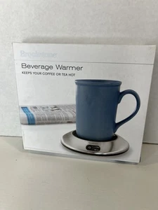 Brookstone Desktop Beverage Warmer Electric Compact New Open Box - Picture 1 of 5