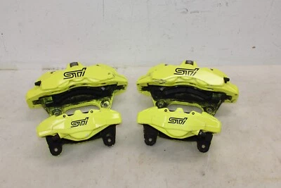 2018-2021 Subaru WRX STI 2.5l Brembo Brake Caliper Set OEM LC54 - Image 1 of 4
