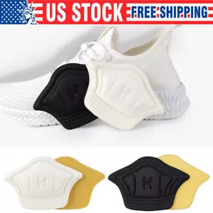 Paquete de 2 empuñaduras de talón para zapatos sueltos almohadillas de cojín de talón inserciones antideslizantes para zapatos mitad - Imagen 1 de 10