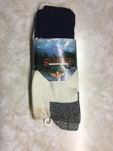Mens Vintage Summit Collection Socks - Sock Size 10-13 - 2 Pak - Picture 1 of 5