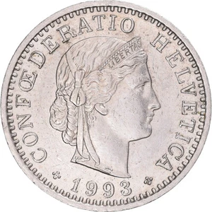 [#1336944] Coin, Switzerland, 20 Rappen, 1993 - Picture 1 of 2