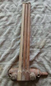 Vintage Küchenhandtuch Trockenständer 3 bar. Ganzholz Handtuch oder Wäschetrockner - Bild 1 von 5
