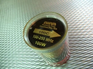 Bird 43 Thruline Watomierz Element 100W 100C 100-250MHz NOWY - Zdjęcie 1 z 1