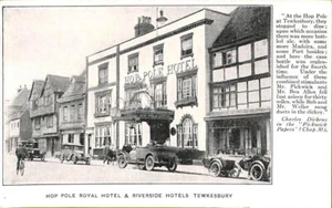 ac5173- GB - VINTAGE POSTCARD: Tewkesbury GLOUCHESTERSHIRE - Picture 1 of 1