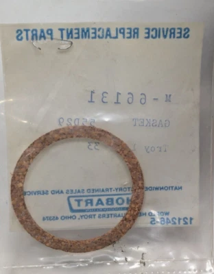 NOS Vintage Hobart Replacement Gasket Part# 66131 - Image 1 of 2