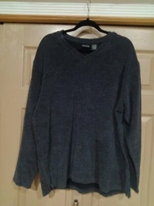George Herren dunkelgrau Pill Over Langarmpullover Größe L 42-44 - Bild 1 von 3