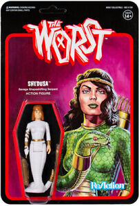 Super7 - The Worst - ReAction Figure - Snake Shedusa (Color 3) [New Toy] Actio