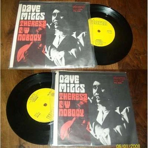 DAVE MILLS - Theresa Rare South Africa PS 7' Sixties pop 69' - Picture 1 of 1