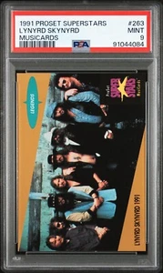 1991 Proset Superstars MusiCards #263 LYNYRD SKYNYRD Southern Rock PSA 9 MINT - Picture 1 of 1