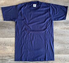 Vintage Jerzees T-shirt Blanks New Old Stock NWOT Blue 1990's Super T