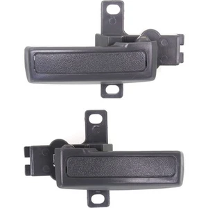Interior Door Handle For 91-97 Isuzu Rodeo 94-97 Honda Passport Set of 2 Gray - Picture 1 of 12