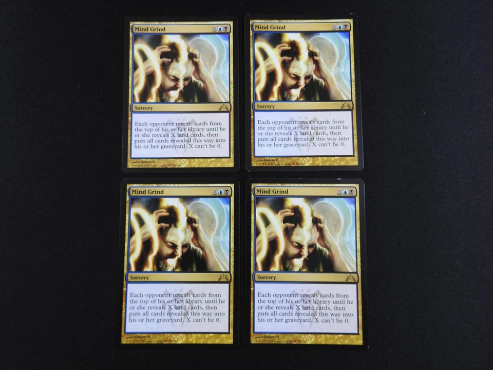 4x Mind Grind MP [Gatecrash] #2 Mtg Magic Free Tracking! - Image 1 of 2