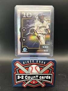 2025 Bowman - Bowman Scouts Top 100 Chrome Jesus Made #BTP-10 (RC) - Picture 1 of 2
