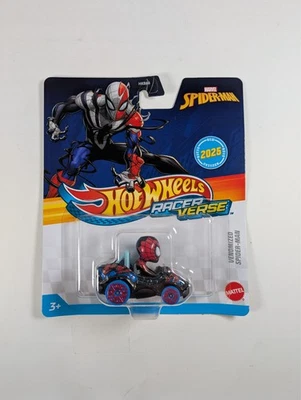 Hot Wheels Racer Verse Venomized Spider-Man Marvel JHH58 Toy Racerverse Car Foto 1 de 3