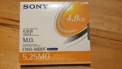 Sony CWO-4800C 4.8GB 5,25" MO Disk WORM - Bild 1 von 2