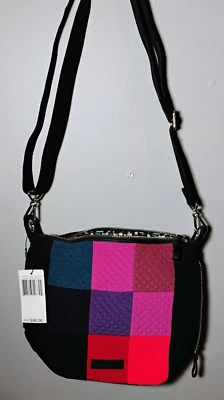 Bandolera Vera Bradley Carson Mini Hobo 22813-I98 Invierno Retazos Mujeres Cartera Foto 1 de 4