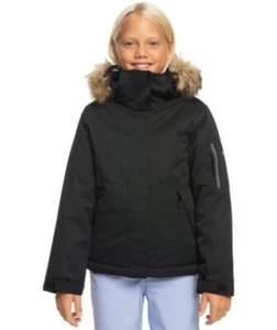Roxy Girls Meade DryFlight Snow Jacket, 8/Small, True Black - Picture 1 of 3