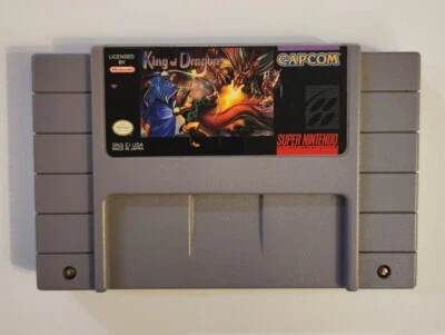 King of Dragons (Super Nintendo, SNES) -- Authentic game cart only -- Tested - Image 1 of 4