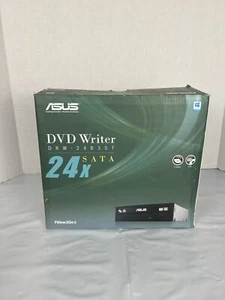NOB Asus DVD Writer DRW-24B3ST 24X SATA Interface Computer Disc Encryption - Picture 1 of 6