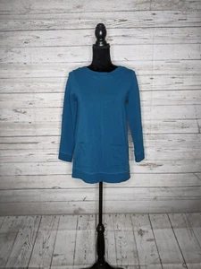 Soft Surroundings Make It Snappy Pullover Long Sleeve Tunic Women's Petite XS - Picture 1 of 6