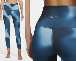 Nuevo con etiquetas Nike Yoga cintura alta 7/8 tinte degradado DM7015-404 tallas S/M/L $70 - Imagen 1 de 11