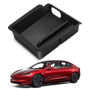 Nueva caja de almacenamiento reposabrazos central con soporte para gafas de sol para Tesla 3 Y 2021 2022 2023 - Imagen 1 de 9