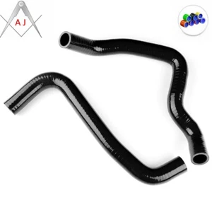 Manguera refrigerante radiador de silicona Suzuki GSX-R 600 GSXR 750 2004 negra para Suzuki GSX-R 600 GSXR 750 - Imagen 1 de 3