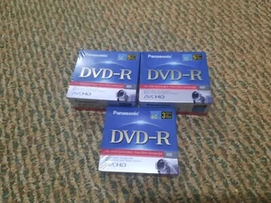 Mini DVD-R Panasonic 13 Pack 1.4 GB (30&60 Min Mixed) Recordable Discs Read Desc - Picture 1 of 3
