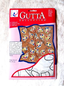 Gutta-Tuch "PALETTE" ,90x90,Crépe Satin 8, NEU & OVP - Bild 1 von 2
