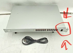 UBIQUITI UNIFI SWITCH 24 US-24-250W 24-PORT GIGABIT ETHERNET SWITCH - Picture 1 of 9
