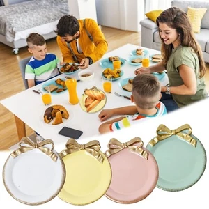 Kitchen Small Dessert Plates Snack Serving Platter Plates Cake Appetizer Plates - Picture 1 of 21