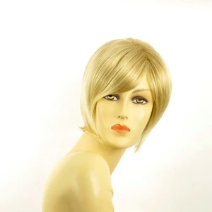 Perruque femme courte blond doré méché blond très clair CECILIA 24BT613 - Bild 1 von 9