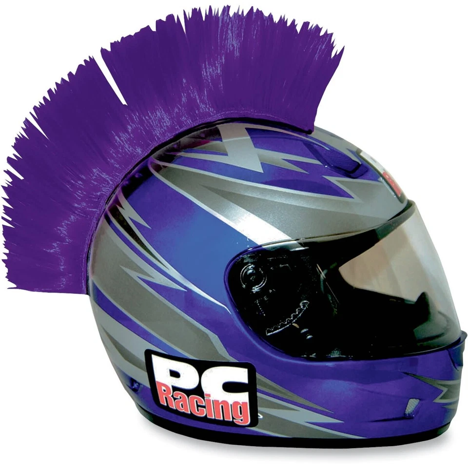 PC Racing Purple Helmet Mohawk - PCHMPURPLE - Image 1 of 1