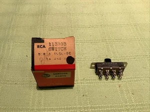 RCA OEM part Sliding Switch  3 Amp 125 Volt DP3T  - Picture 1 of 3