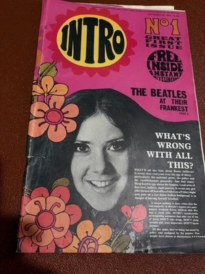 INTRO Magazine No 1, 1967 Swinging Sixties, Beatles Talk Maharishi, Traffic - Image 1 of 4