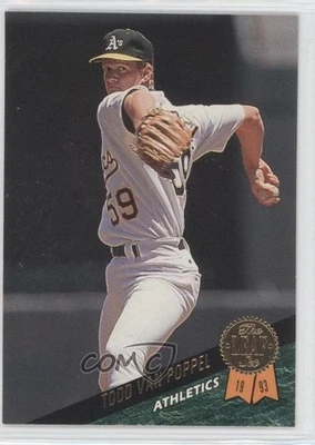 1993 Leaf Todd Van Poppel #448 - Image 1 of 2