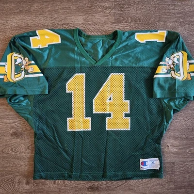 Camiseta de Fútbol Campeón Edición Equipo Oregon Ducks Vintage Años 90 XL Verde Auténtica Foto 1 de 4