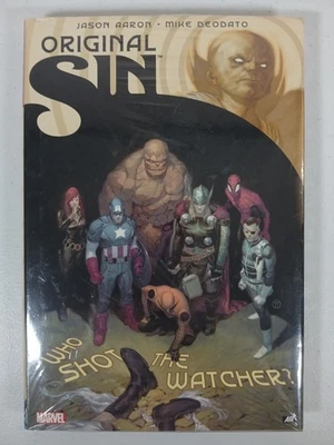 Original Sin Who Shot the Watcher? Hardcover Marvel Comics New/Sealed Aaron - Image 1 of 4