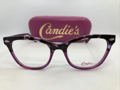NUEVO Candies CA 161 Violeta 74 50.18.135 Monturas de Anteojos para Mujer con Estuche Foto 1 de 4