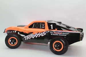 Traxxas TRX 68286-4 Orange Slash 4x4 Vxl Clipless 1:10 short-Course Nip RC - Picture 1 of 17