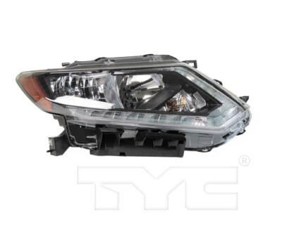 TYC Right Passenger Side Halogen Headlight Assembly For Nissan Rouge 2014-2016 - Image 1 of 3