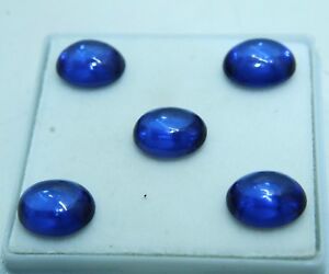 Cabochon Cut CCGL Certified 16.65 Ct Natural Ceylon Blue Sapphire Loose Gemstone