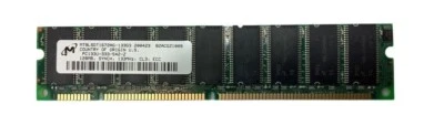 MT9LSDT1672AG-133 Micron 128MB PC133 133MHz ECC Unbuffered CL3 168-Pin DIMM - Image 1 of 4