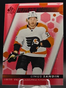 2022-23 SP Authentic Future Watch Red Limited #186 Linus Sandin RC - Picture 1 of 1