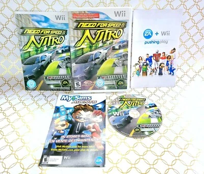 Need for Speed: Nitro (Nintendo Wii, 2009) CIB Complete, Fast Ship - TESTED - Image 1 of 4