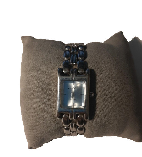 Montre Femme GUCCI Quartz Authentique Bracelet Acier Inoxydable